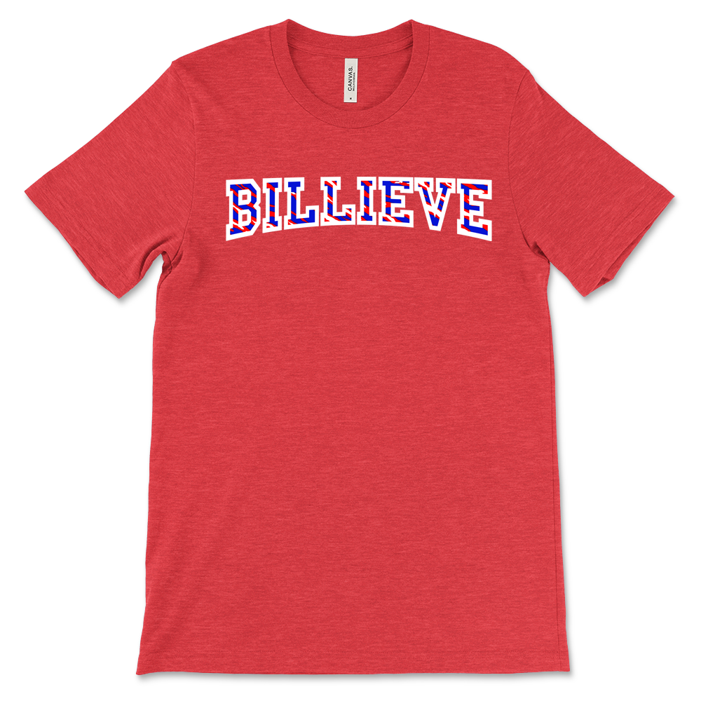 Official Buffalo Bills Merchandise NFL Buffalo Bills Billieve T Shirt