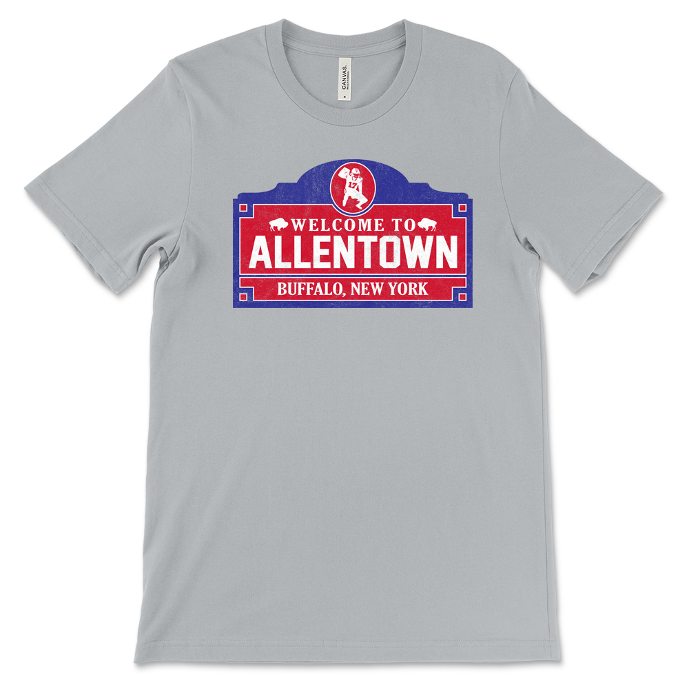 Welcome to allen town for Buffalo Bills fans shirt - Guineashirt Premium ™  LLC