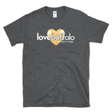 LOVE BUFFALO NEW YORK - dating island parody glitter heart -  T-Shirt